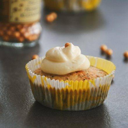 Lemon-Poppyseed-Cupcakes oder Zitronen-Mohn Törtchen