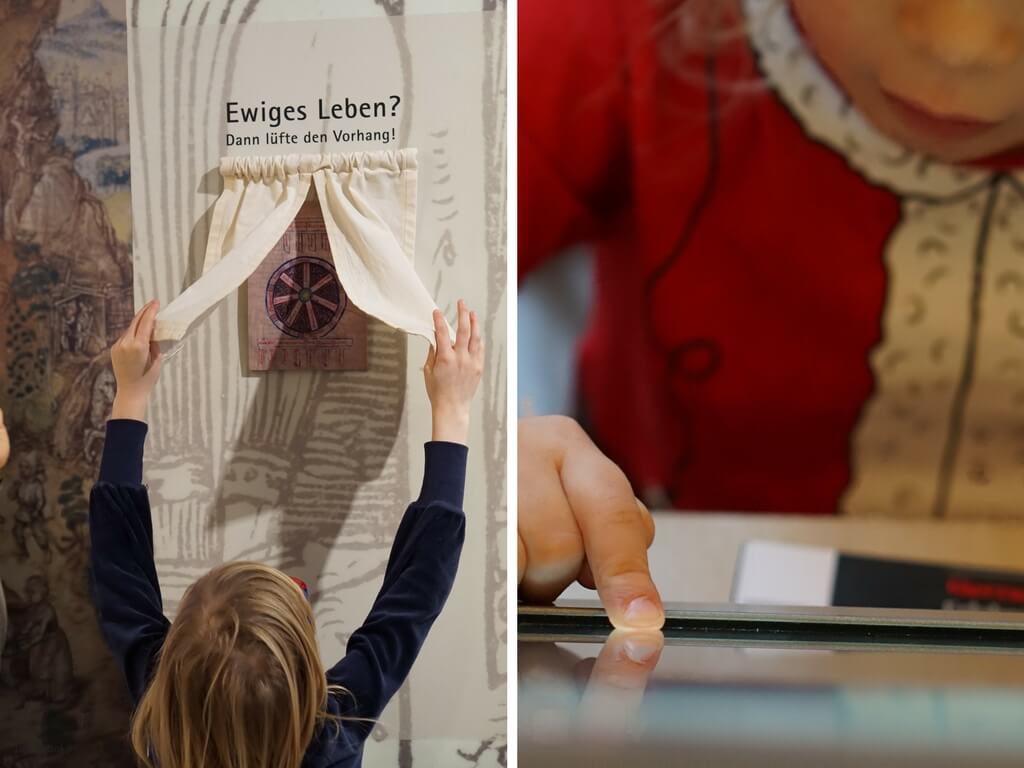 Kinder erkunden die Cadolzburg: digital und analog