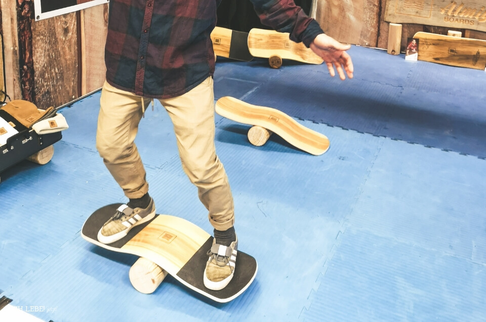 Balanceboard aus Holz