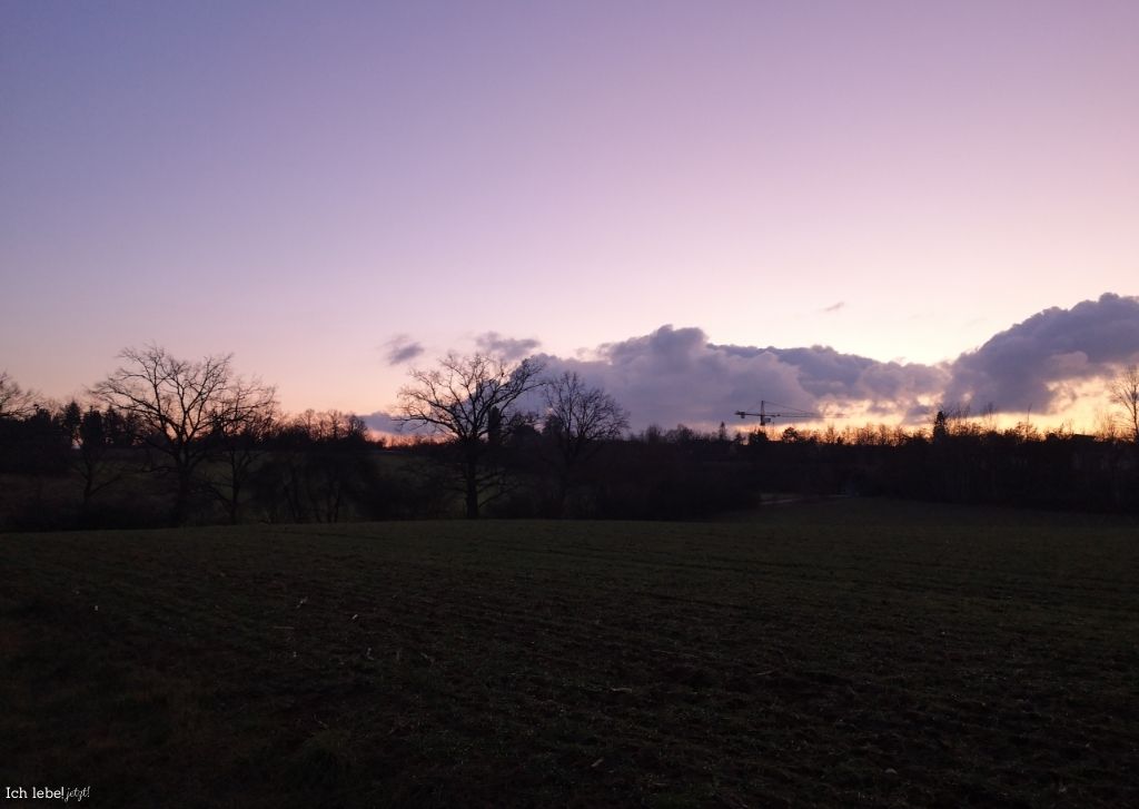 Abenddämmerung in Franken