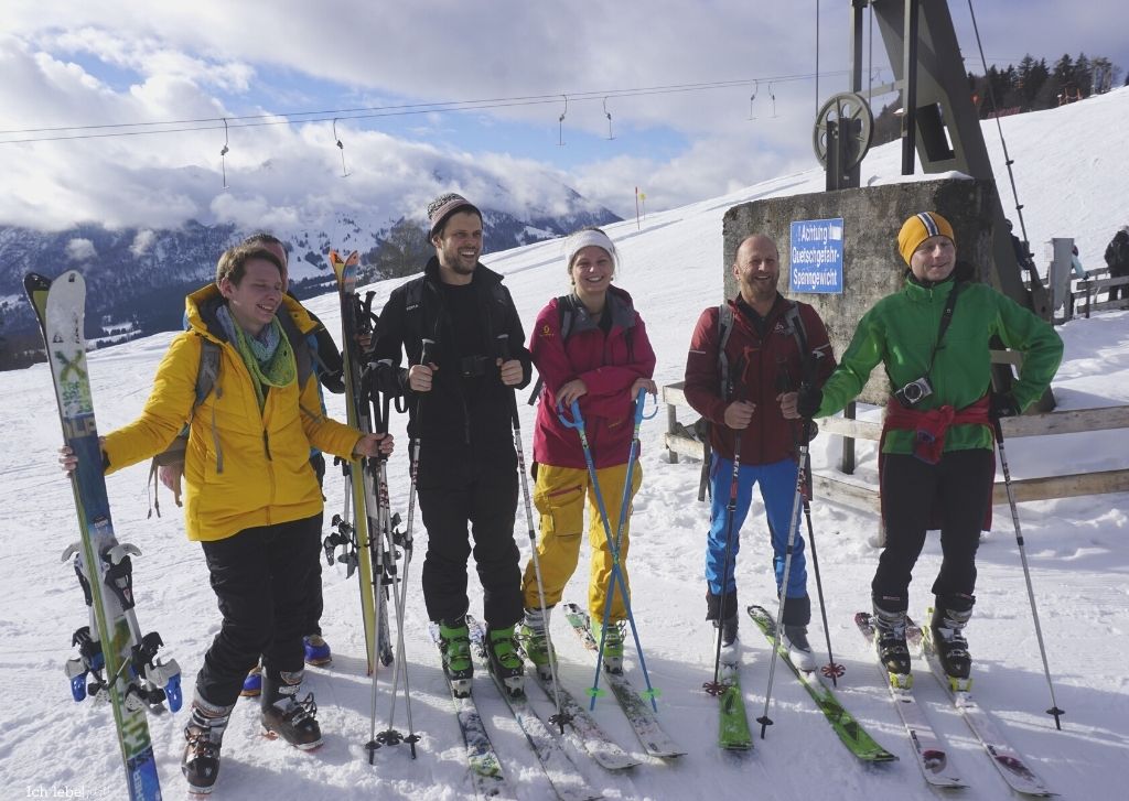 Angekommen auf 1200m