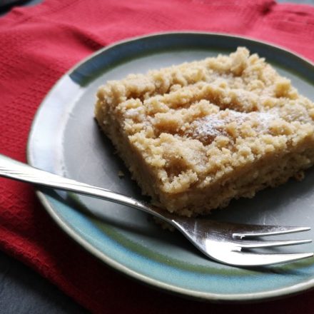 Vanille Tonka Streuselkuchen