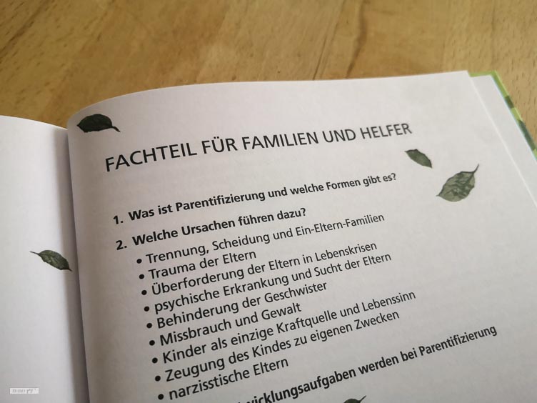 Fachteil für Bezugs- und Betreuungspersonen